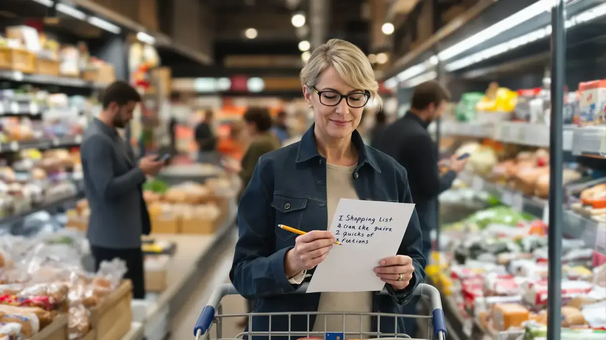 Volgens experts worden mensen die hun boodschappenlijstjes op papier schrijven vaak als ongeorganiseerd en minder efficiënt beschouwd.